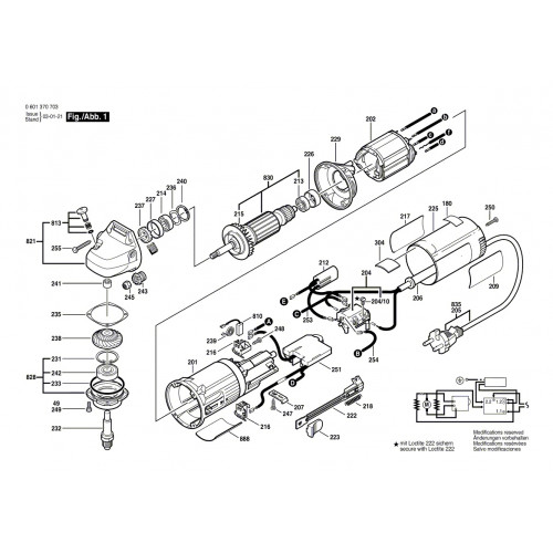 Запчасти для шлифмашины Bosch GEX 150ACE